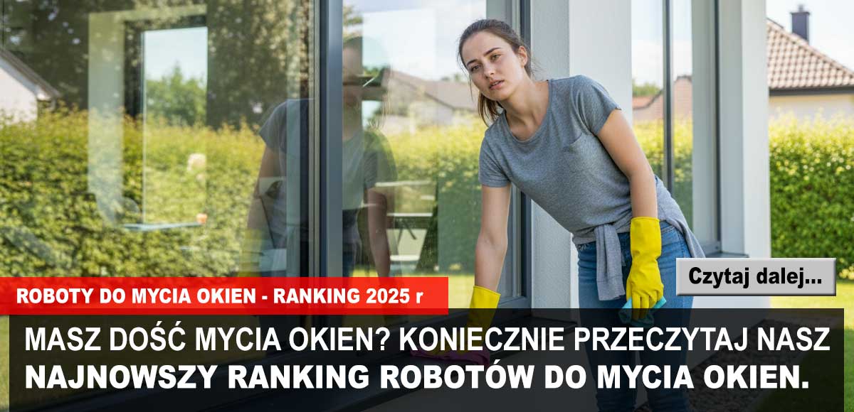 najlepsze roboty do okien ranking i test